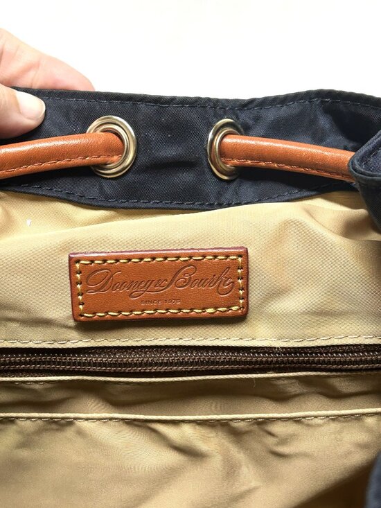 Dooney & Bourke navy blue backpack main image 4